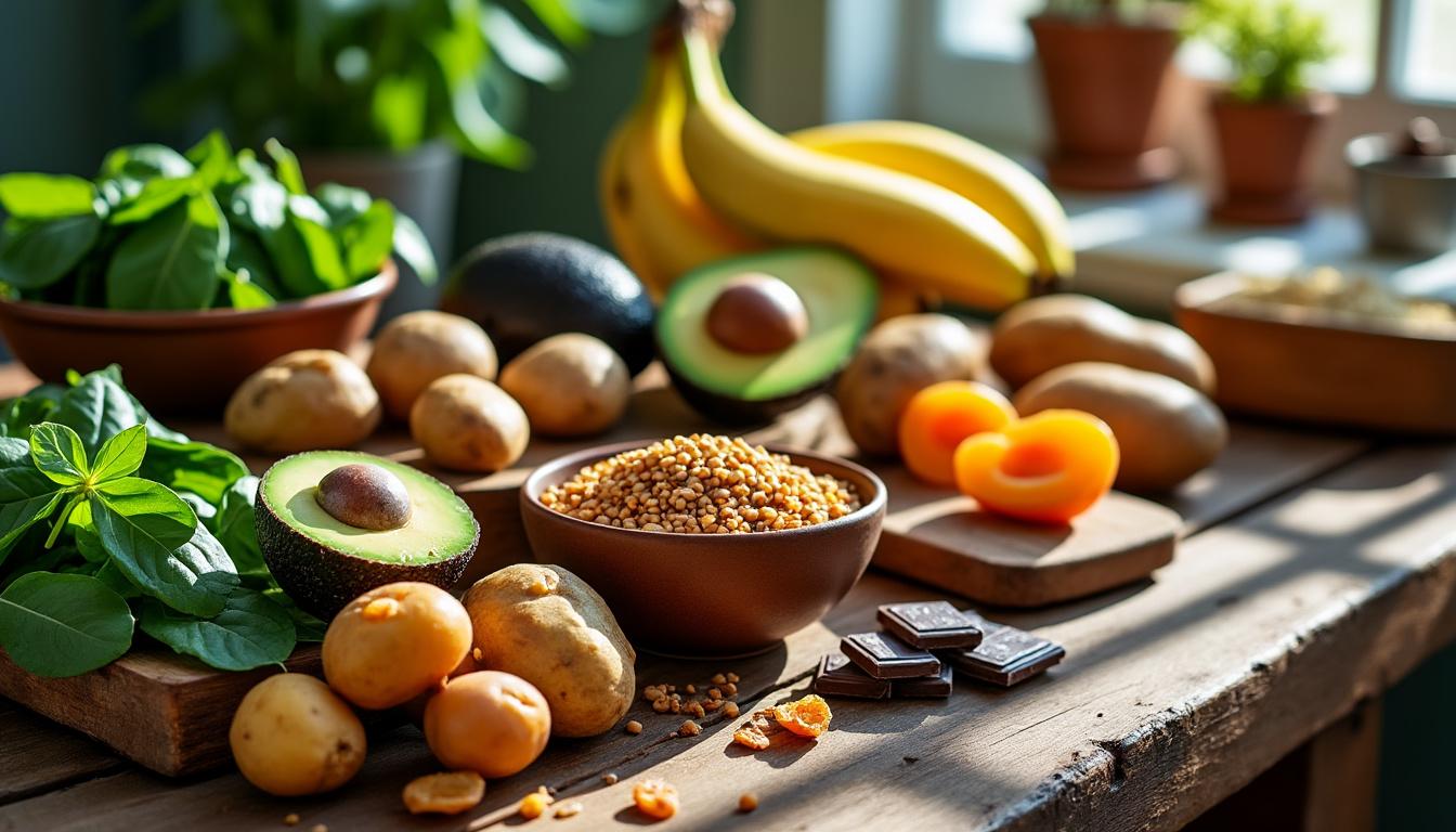 découvrez une liste d'aliments riches en potassium, essentiels pour votre santé, et apprenez comment intégrer facilement ces sources naturelles dans votre alimentation quotidienne.