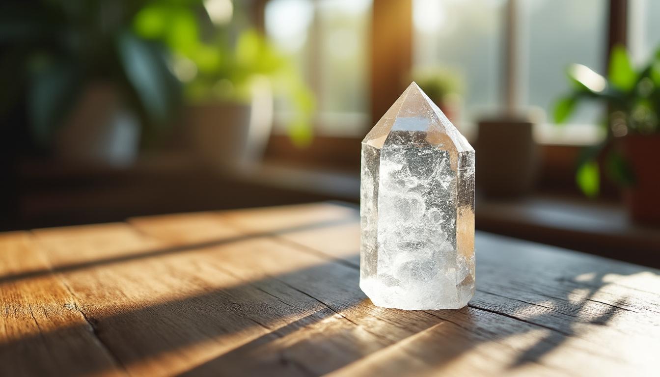 découvrez les vertus du cristal de roche : une pierre naturelle prisée pour ses propriétés énergétiques, sa capacité à amplifier les énergies et à favoriser la clarté d’esprit. tout savoir sur les bienfaits du cristal de roche en lithothérapie.