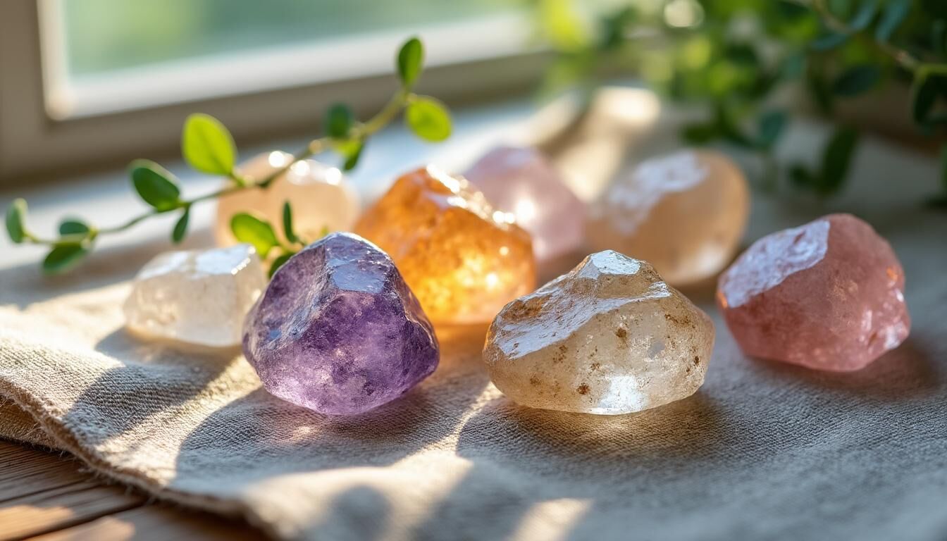 Découvrez notre guide complet sur la lithothérapie : explorez les bienfaits des pierres et cristaux, leurs utilisations et conseils pour choisir les minéraux adaptés à vos besoins. Initiez-vous à l’énergie naturelle des pierres !