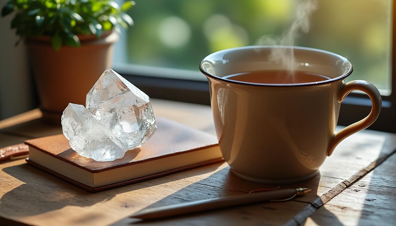découvrez les vertus du quartz blanc : une pierre naturelle utilisée en lithothérapie pour ses propriétés apaisantes, énergisantes et purificatrices. idéal pour le bien-être et l'harmonie.